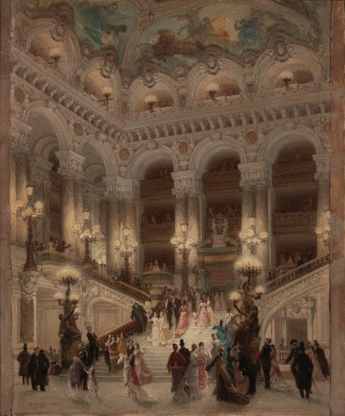 Lescalier de lOpéra 1877