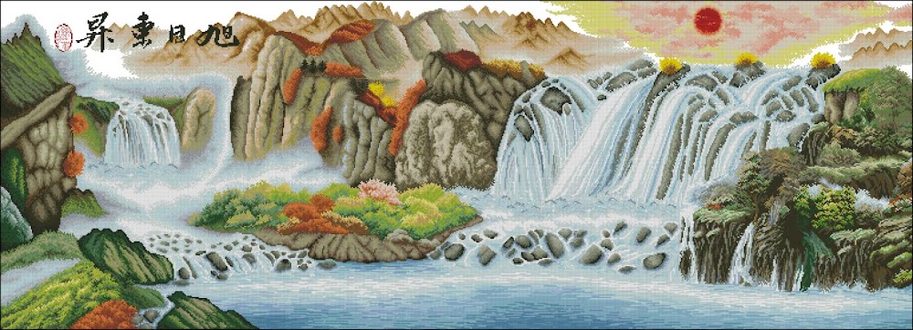CMP 320685 Big Waterfall