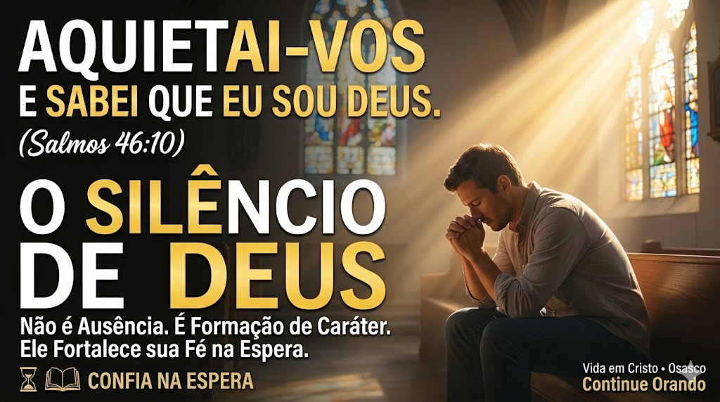 Quando Deus Parece Estar em Silêncio