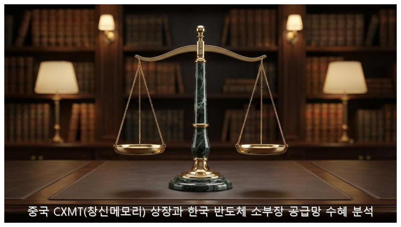 중국 CXMT(창신메모리) 상장과 한국 반도체 소부장 공급망 수혜 분석 핵심 안내 및 분석 인포그래픽 (4)