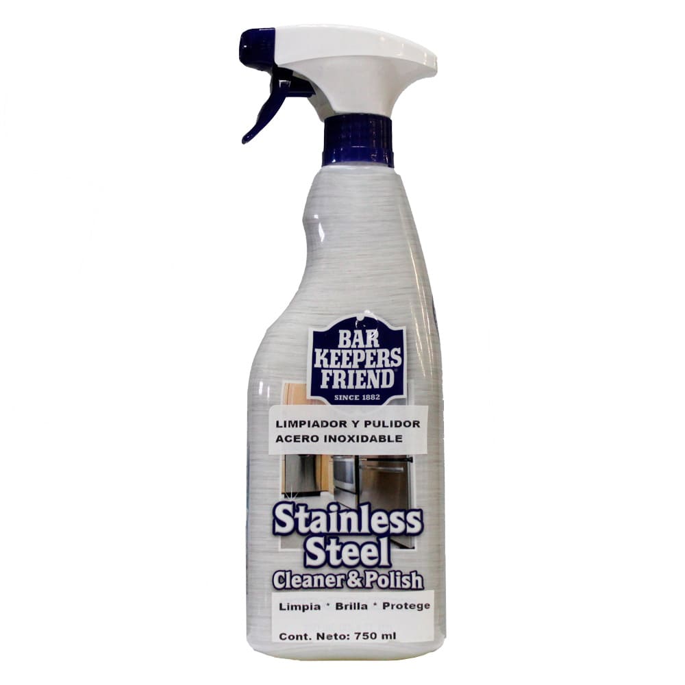 Limpiador y pulidor para acero inoxidable Bar Keepers Friend™ de 750 mL