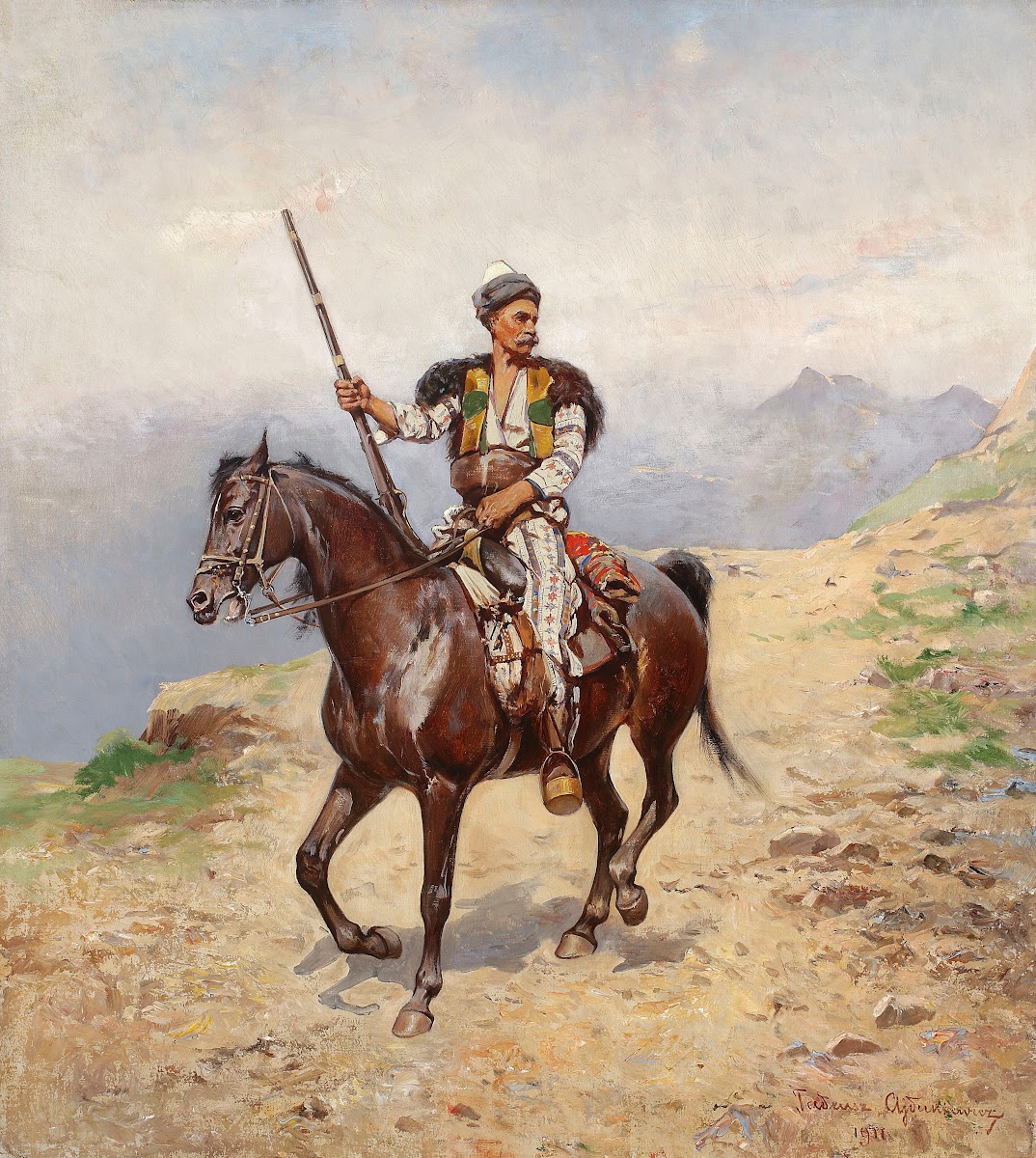Eastern horseman 1911