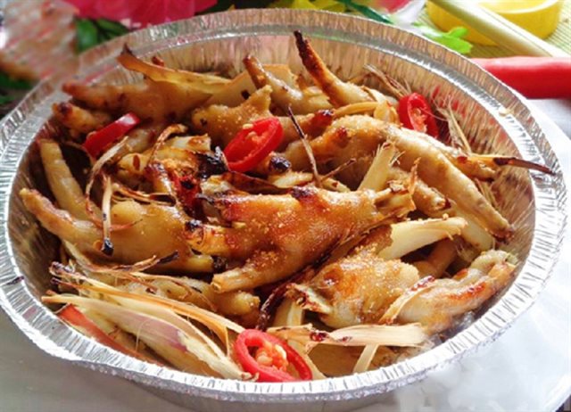 Chân Gà Nướng Muối Ớt
