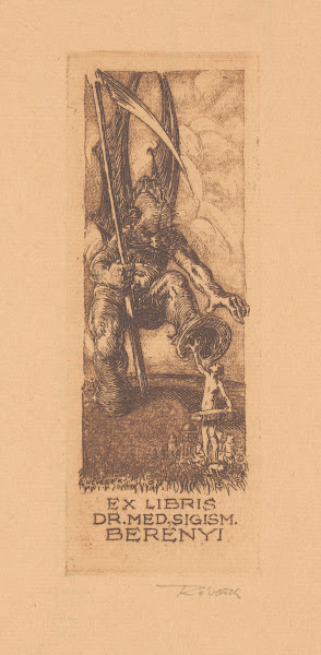 Ex libris van Sigismund Berényi 1932