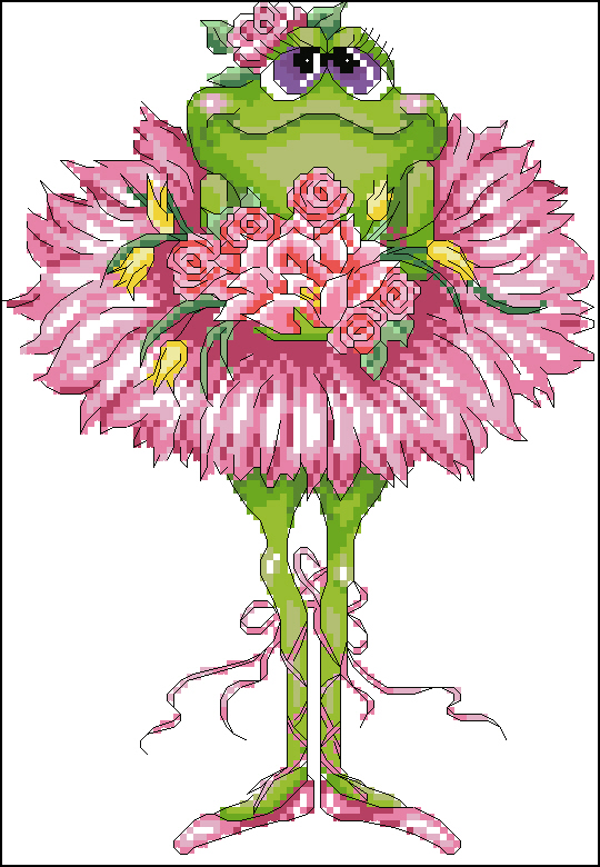 CMP DW2756 Frog Bouquet