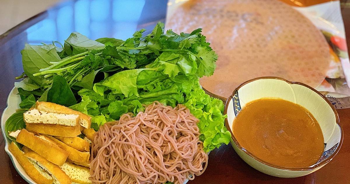 Cuốn đậu hũ eatclean
