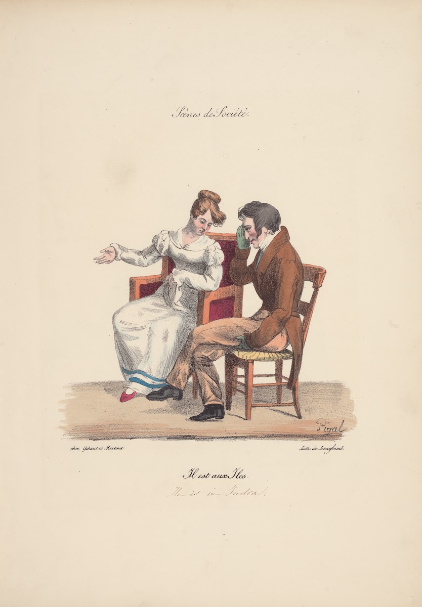 Recueil des scenes familieres et de societe de Paris Pl08 1833