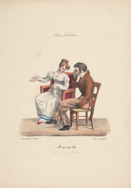 Recueil des scenes familieres et de societe de Paris Pl08 1833