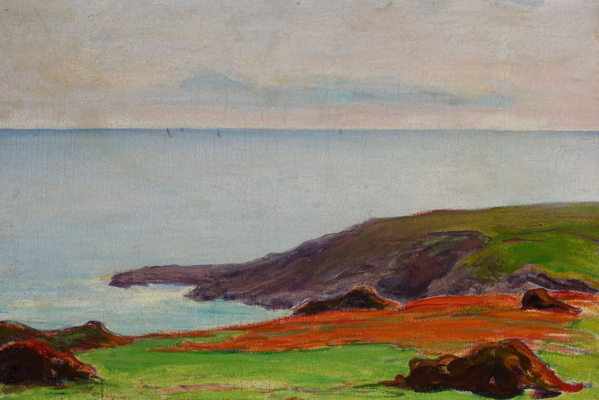 Sea in springtime circa 1911
