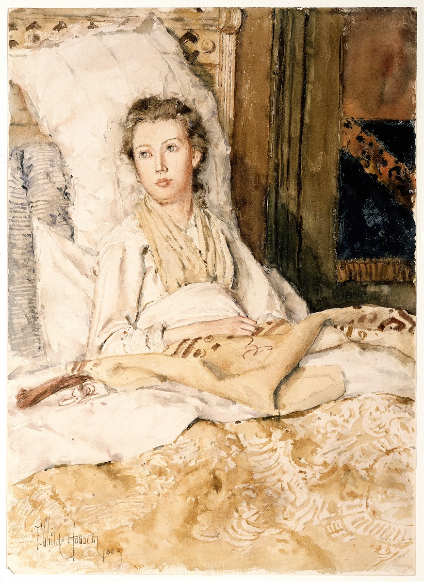 Maud Sewing 1883