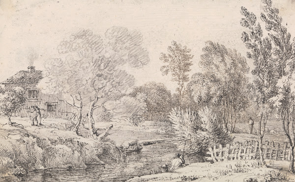 View of Mayos Island Cheshunt 23 May 1814 1814