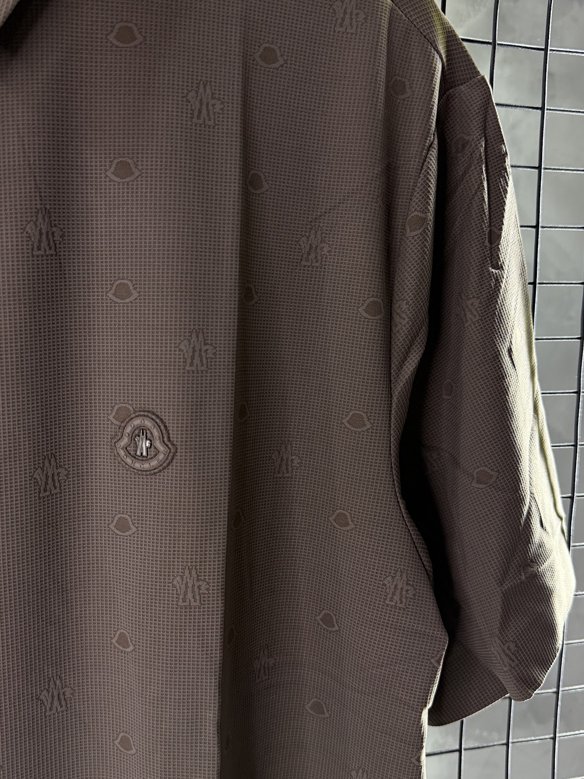 Camisa_Polo_Moncler(Cinza) - 1