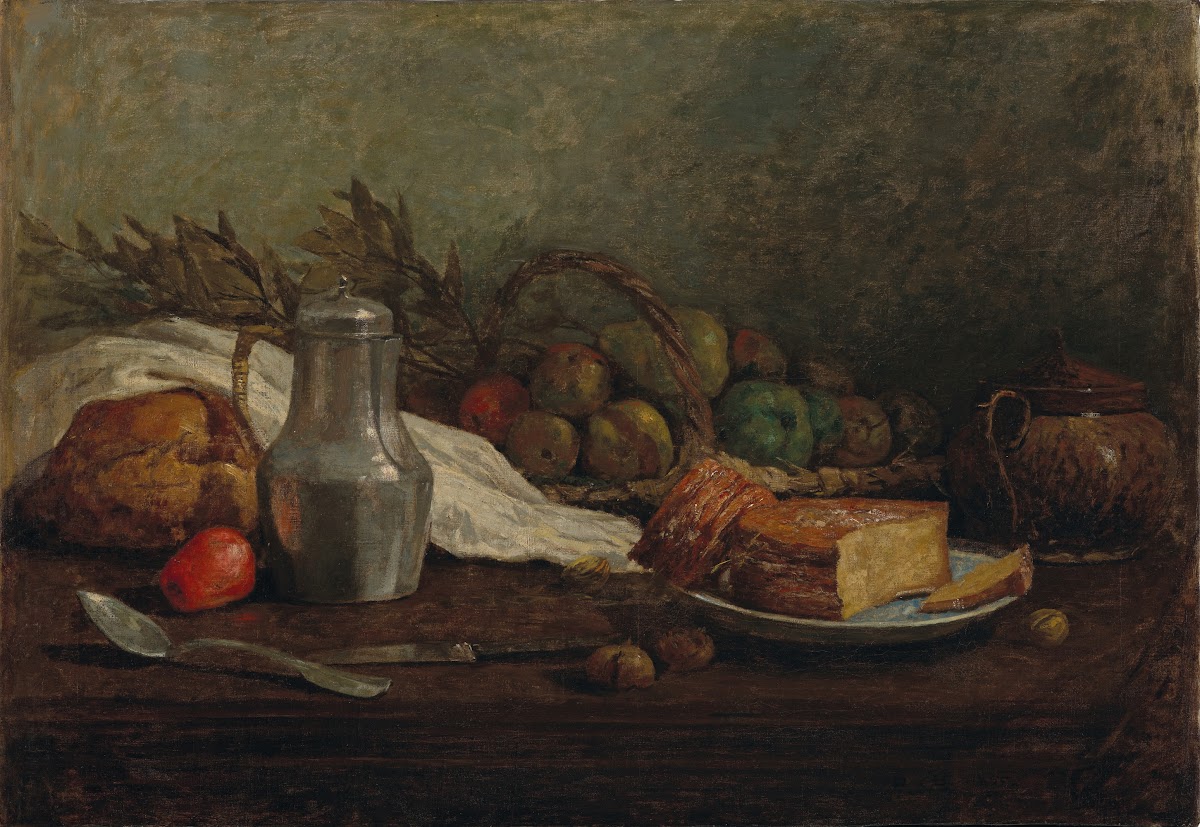 Nature morte au pichet détain 1855