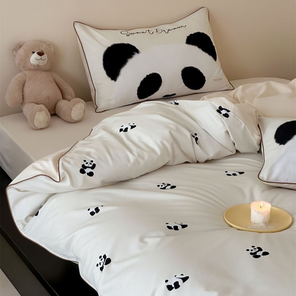Brushed cotton bedding set, cartoon design
