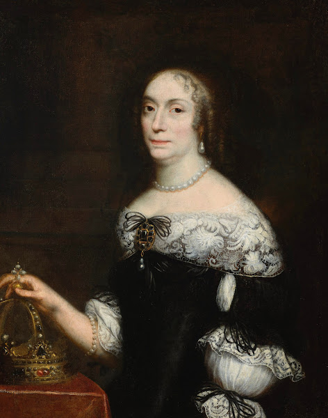 Portrait of Marie Louise Gonzaga until 1667