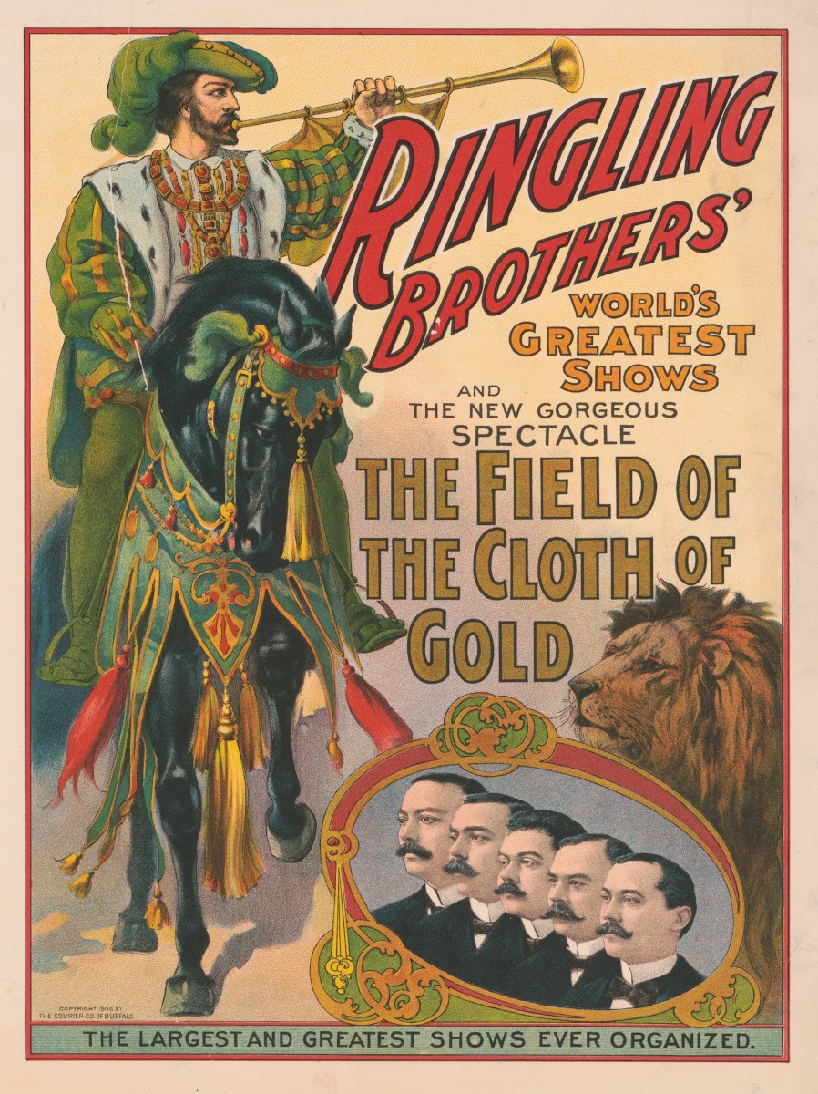 The field of the cloth of gold 1906