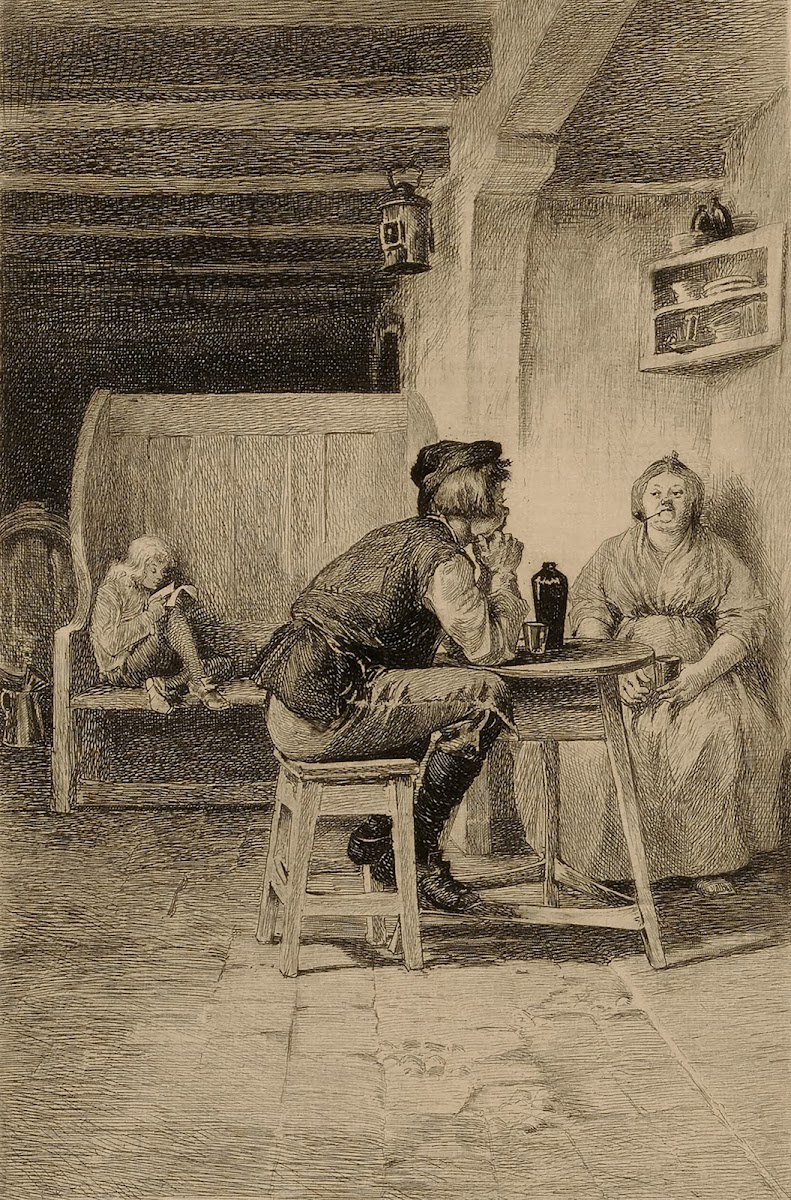 Scene in a pub