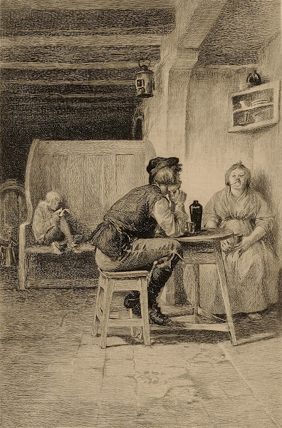 Scene in a pub