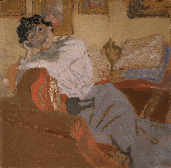 Madame Hessel on the Sofa 1900