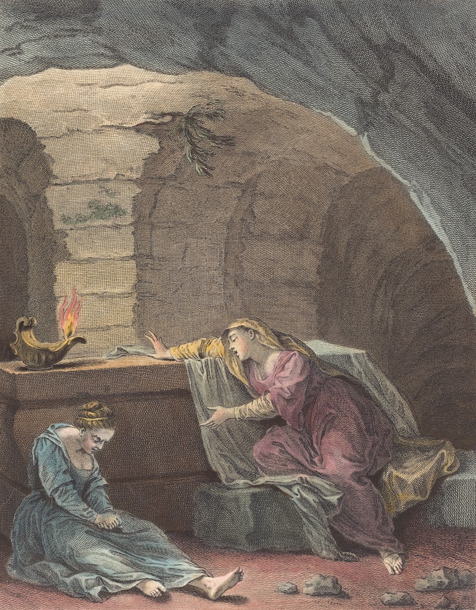 La Matrone Dephese The Matron Of Ephese 1759