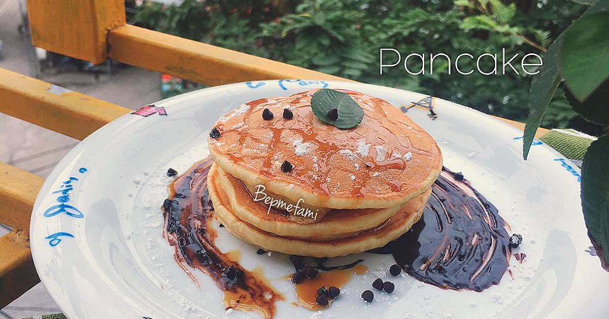 Bánh Pancake kiểu nhật cho bé