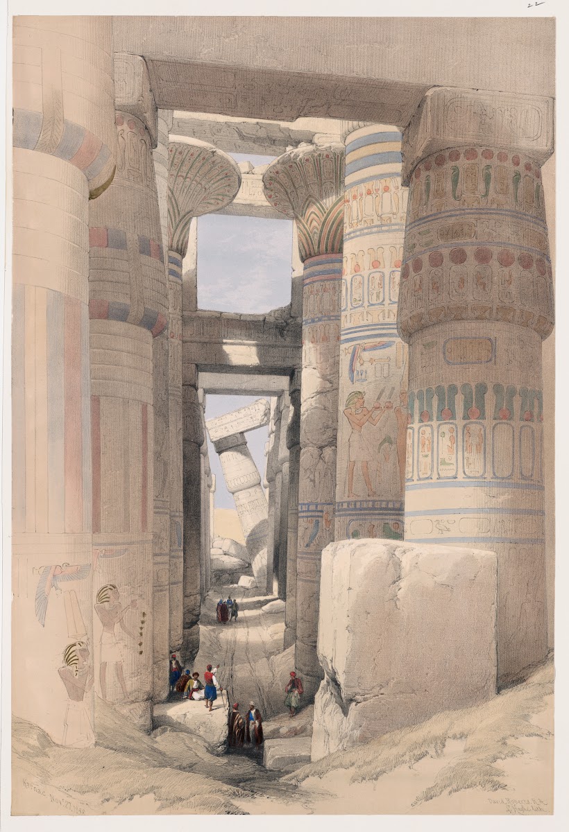 Karnac Karnak Nov 27 1838 1846 1849
