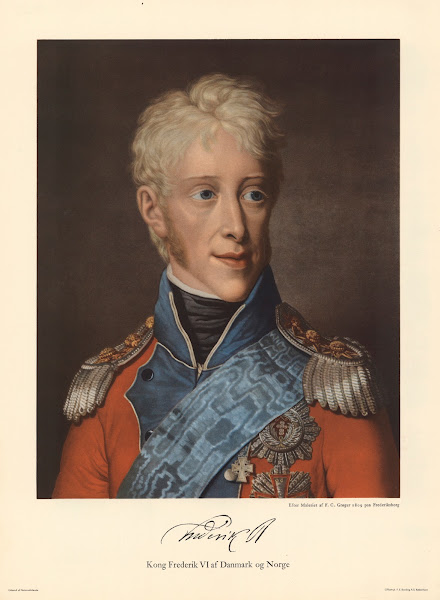King Frederick VI of Denmark and Norway after Friedrich Carl Gröger 1944