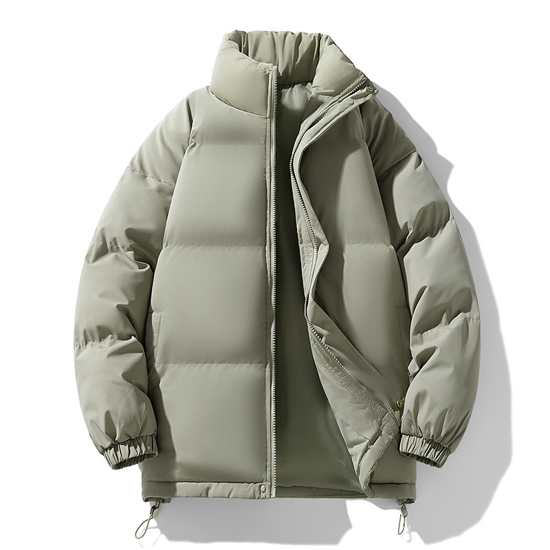 Padded hoodie jacket for men and women, warm