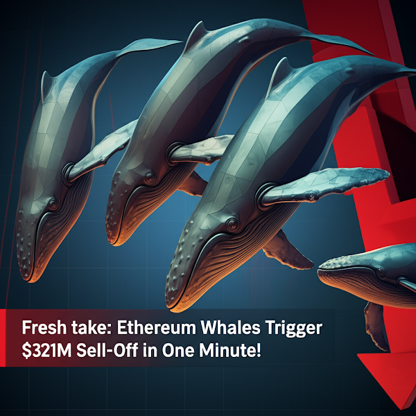 Fresh take: Ethereum Whales Trigger $321M Sell-Off in One Minute!