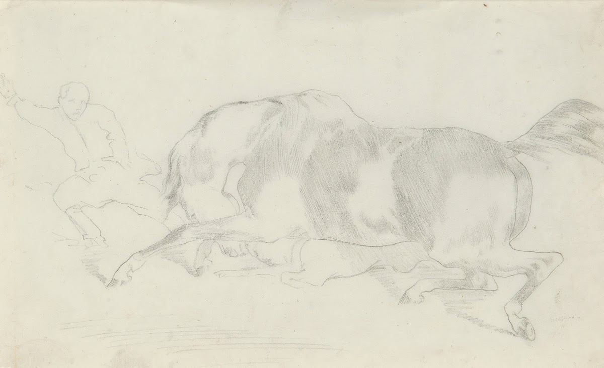 Étude de cheval circa 1860