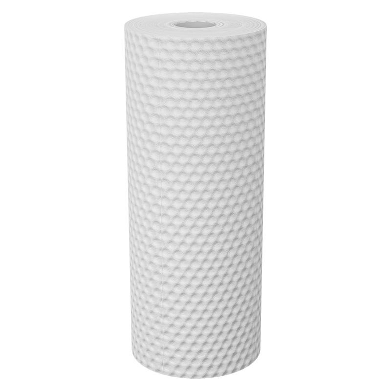 Disposable cleaning cloths made of nonwoven, usable dry and wet