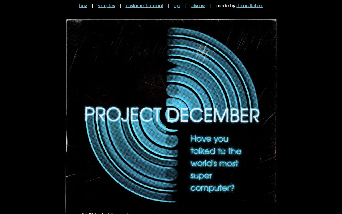 Captura de Project December