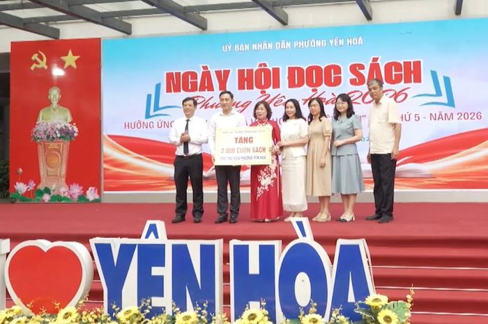 Phường Yên Hòa lan tỏa văn hóa đọc qua 'Ngày hội đọc sách' - Đài Phát thanh và truyền hình Hà Nội