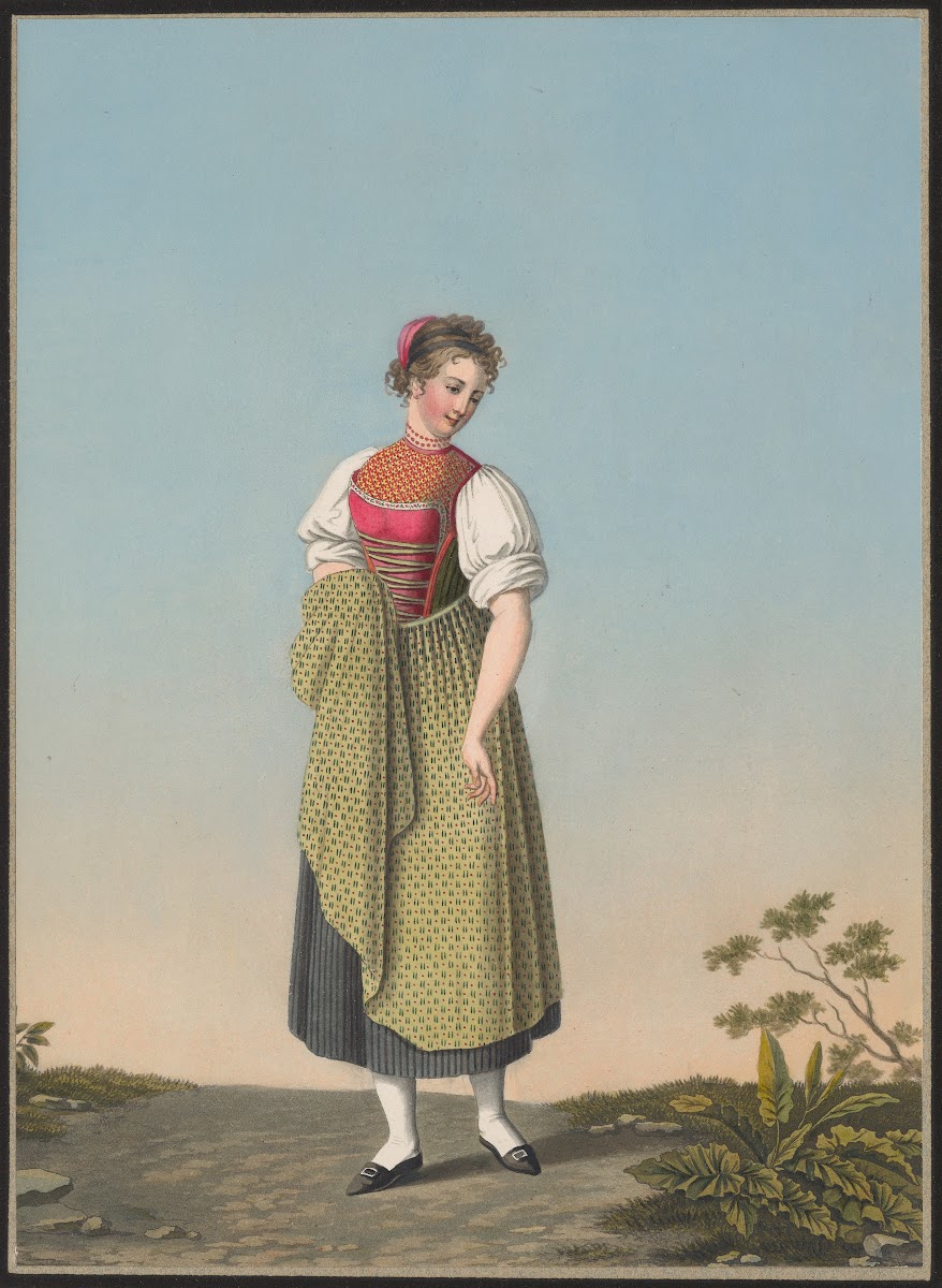 Catherine Baenziger Fille dun Tailleur des environs de Herisau au Canton dAppenz