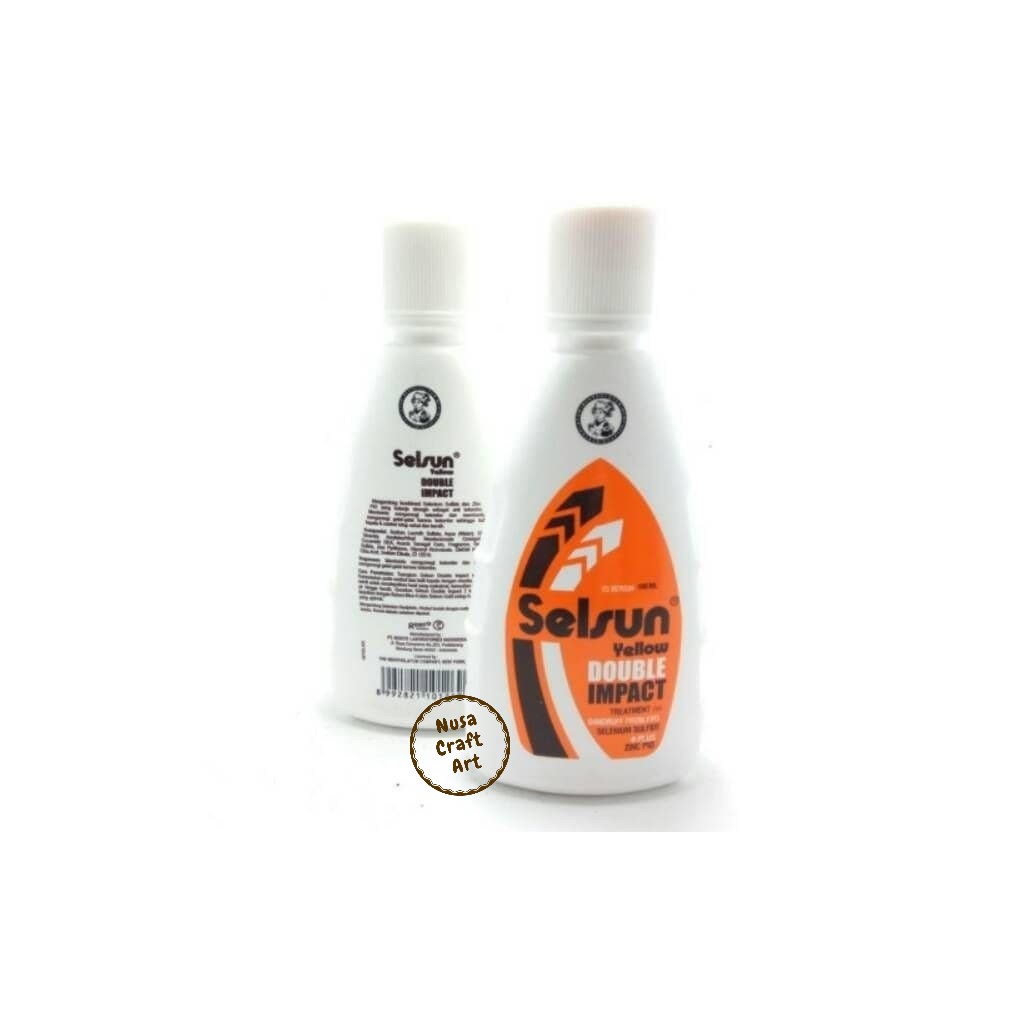 Selsun Yellow Double Impact Anti Dandruff Shampoo 100 ml