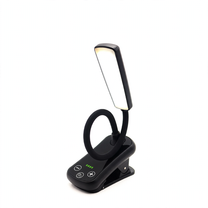 LED-Klemmleuchte, dimmbar, mit Akkuanzeige