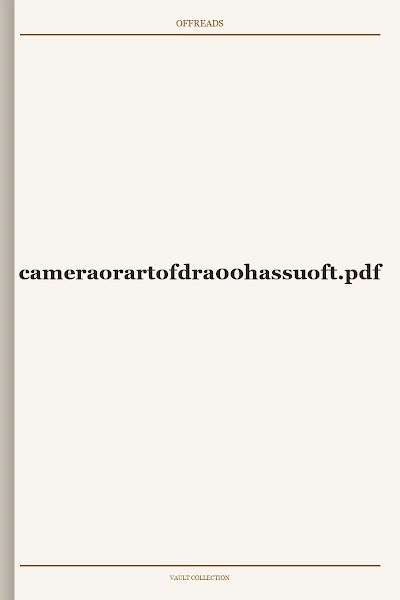 cameraorartofdra00hassuoft