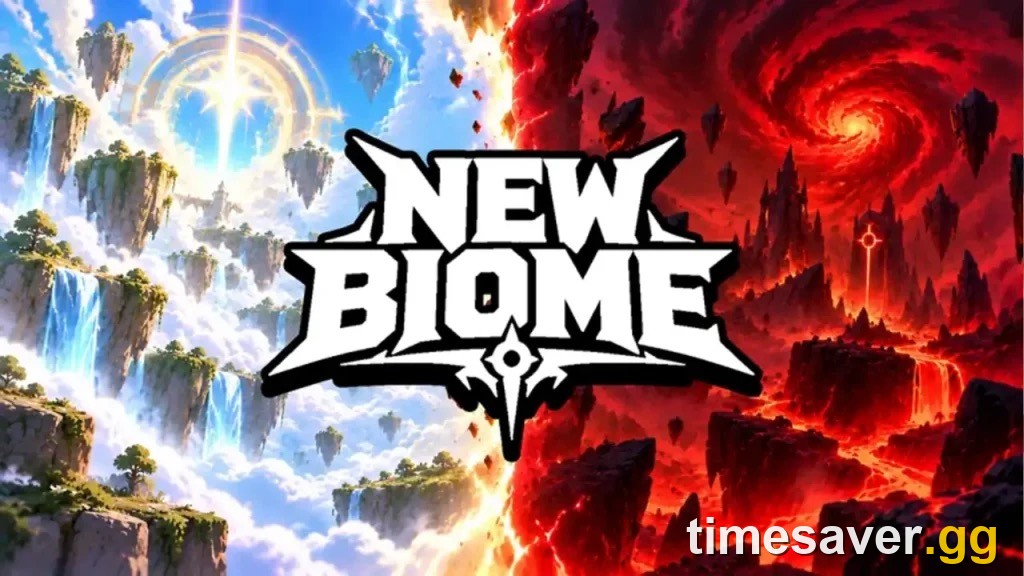 The Angels & Demons biome in Steal An Egg, source of the ArchAngel and World Burner Divine pets that fuse into Aetheron
