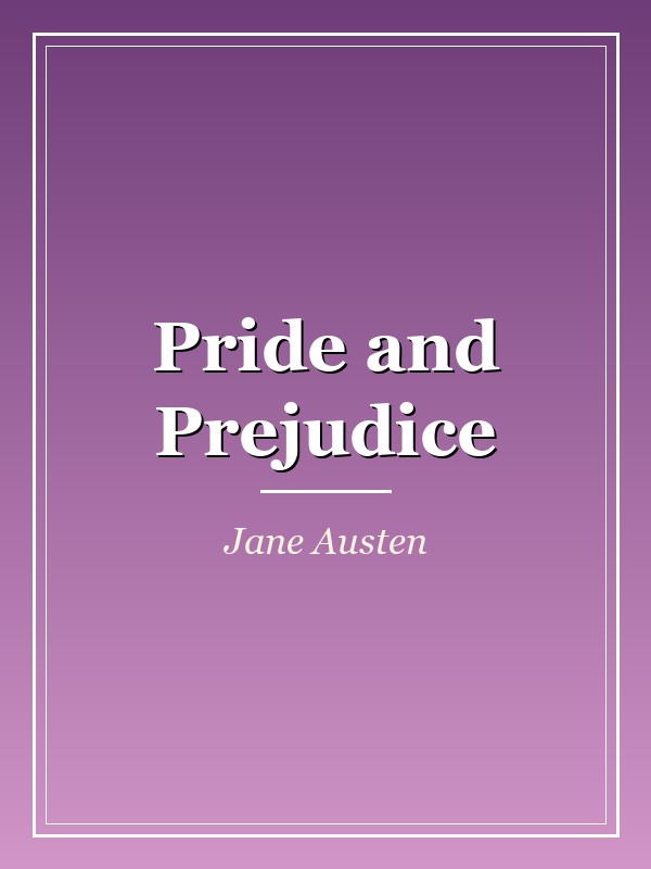 Bìa Pride and prejudice