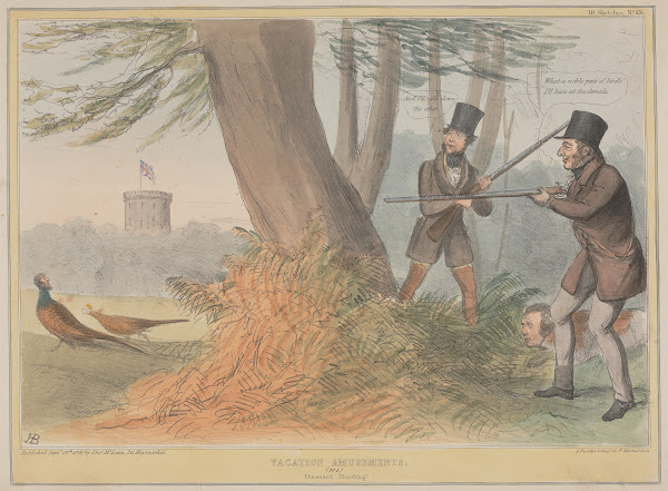 Vacation Amusements Pheasant Shooting Number I 1840