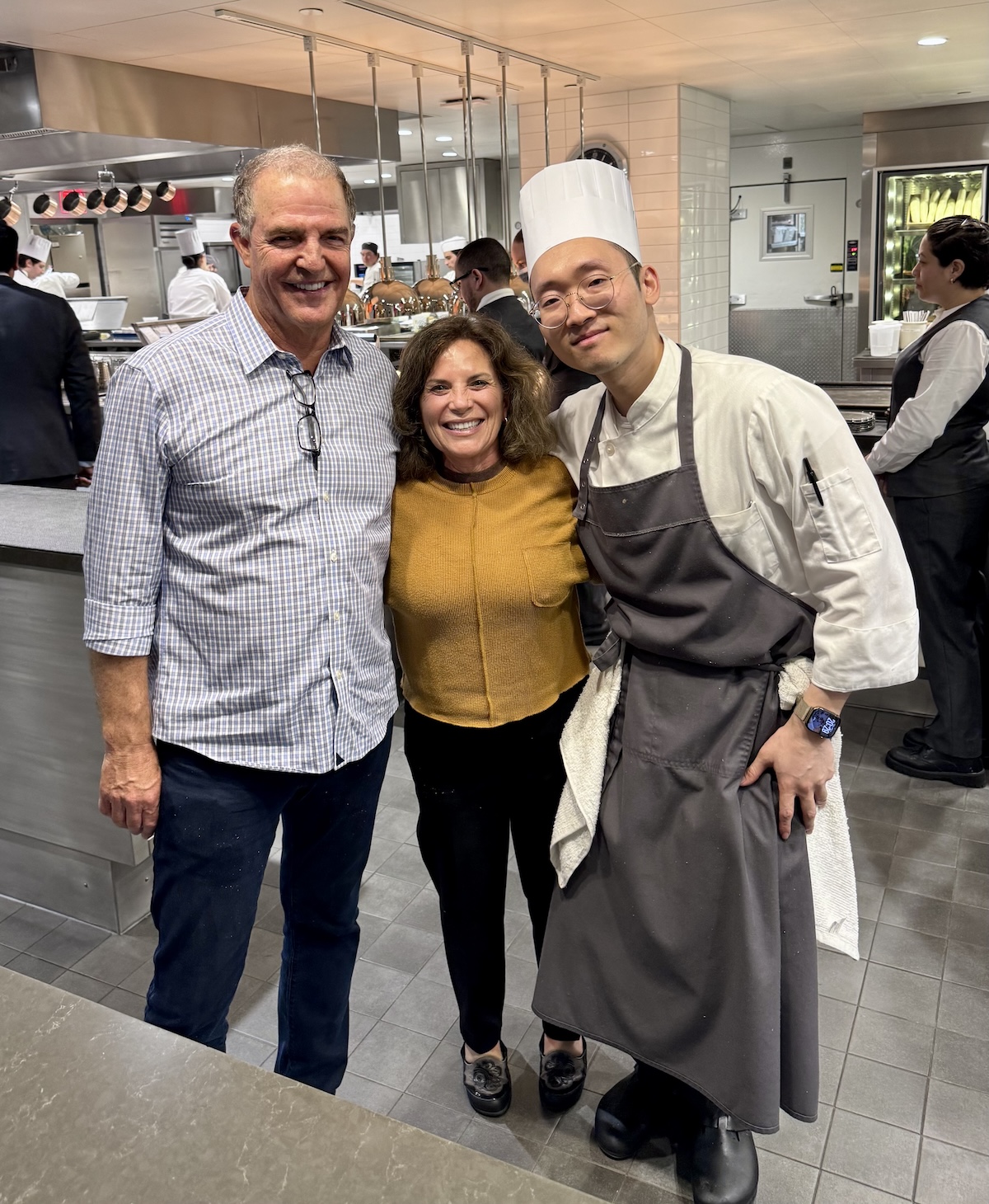 With Chef Youngbo at Eleven Madison Park