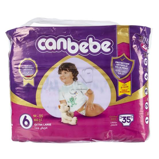 COUCHE CANBEBE JUNIOR N°6