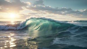 Sea Waves Wallpaper