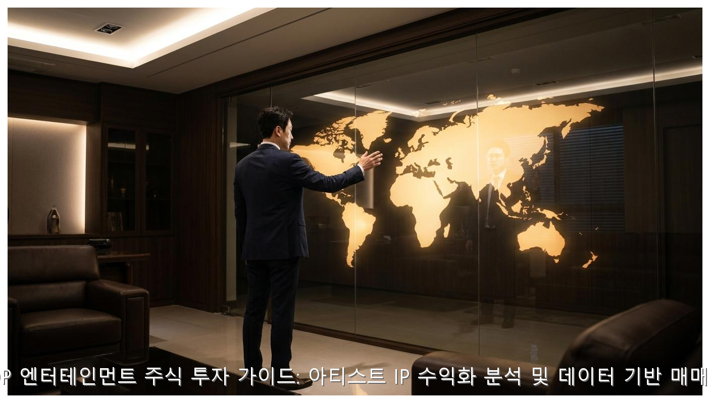 K-POP 엔터테인먼트 주식 투자 가이드: 아티스트 IP 수익화 분석 및 데이터 기반 매매 전략 핵심 안내 및 분석 인포그래픽 (5)