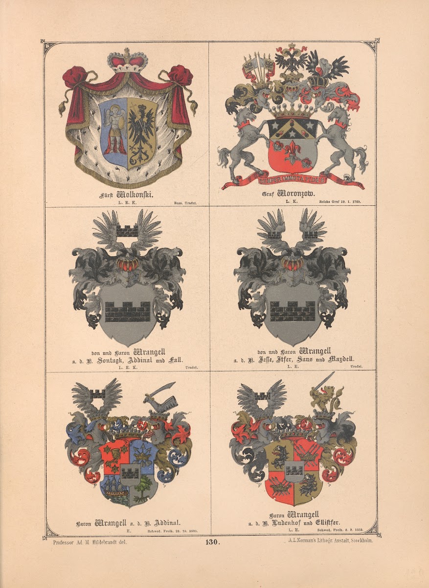 Baltisches Wappenbuch Pl116 1882