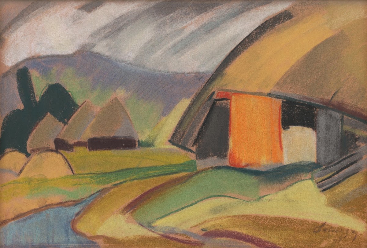 By the Village 1934