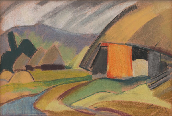 By the Village 1934