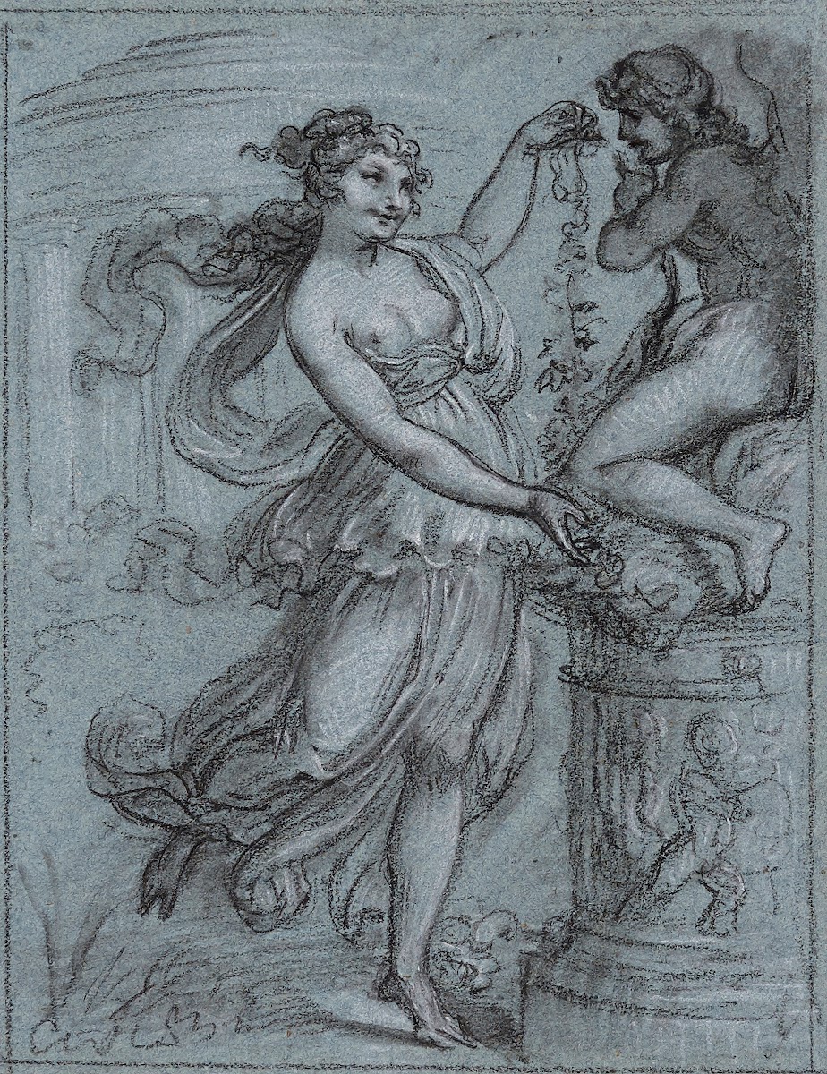 Vénus couronnant lAmour 1800