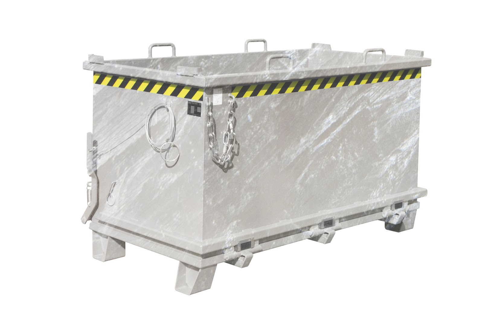 Bodemklepcontainer SB 1500, vuurverzinkt