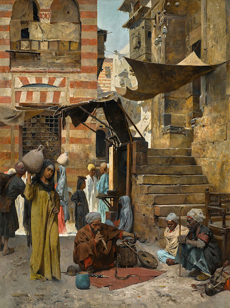 A Souk In Cairo 1887